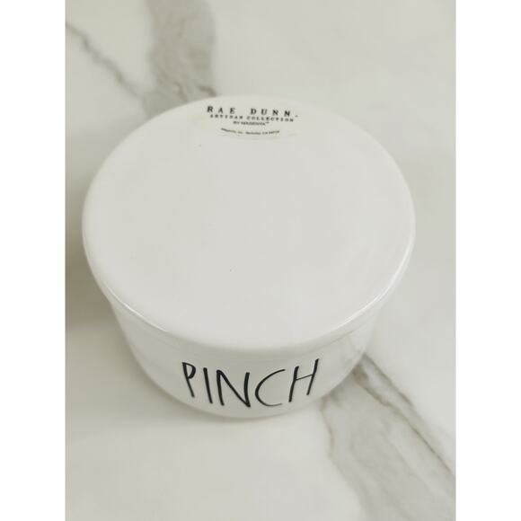 Rae Dunn Pinch Stackable Canister NEW w/ Lid & Spoon Spice Jar x2 by Magenta - Picture 4 of 15